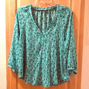 Lush Pattern Blouse